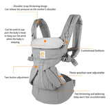 Adjustable Breathable Infant Carrier Backpack